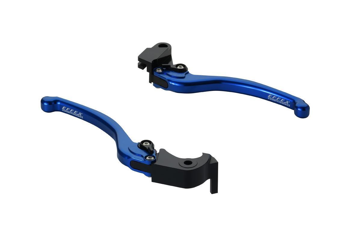 エフェックス EAL028B スムースフィットレバー ブルー Z900RS Z1000 ニンジャ1000 ブレーキレバー クラッチレバー セット EFFEX_画像1