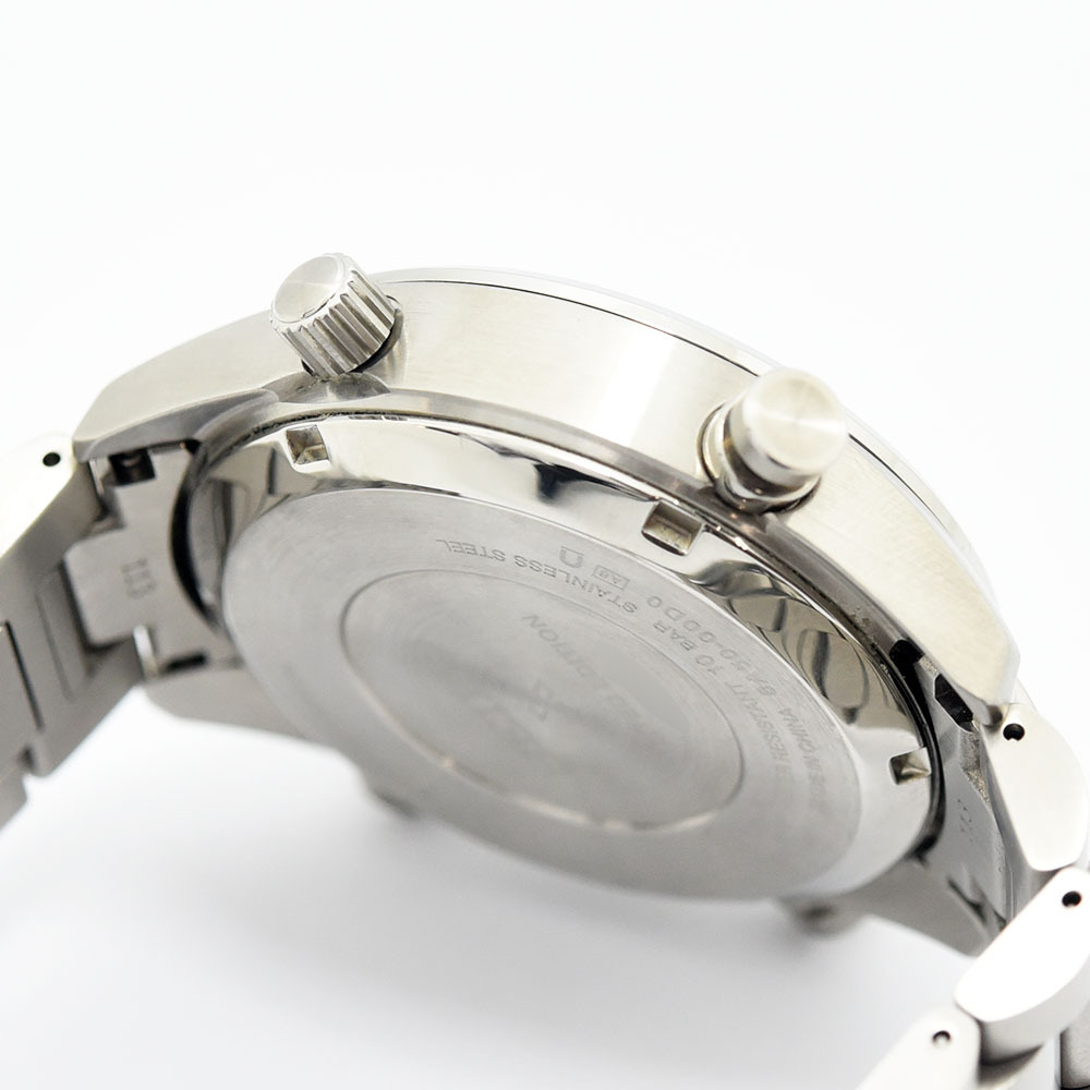 セイコー 中古 メンズ SEIKO プロスペックス スピードタイマー SBER009 8A50-00D0 セイコー腕時計110周年記念 ソーラー SS シルバー_画像7