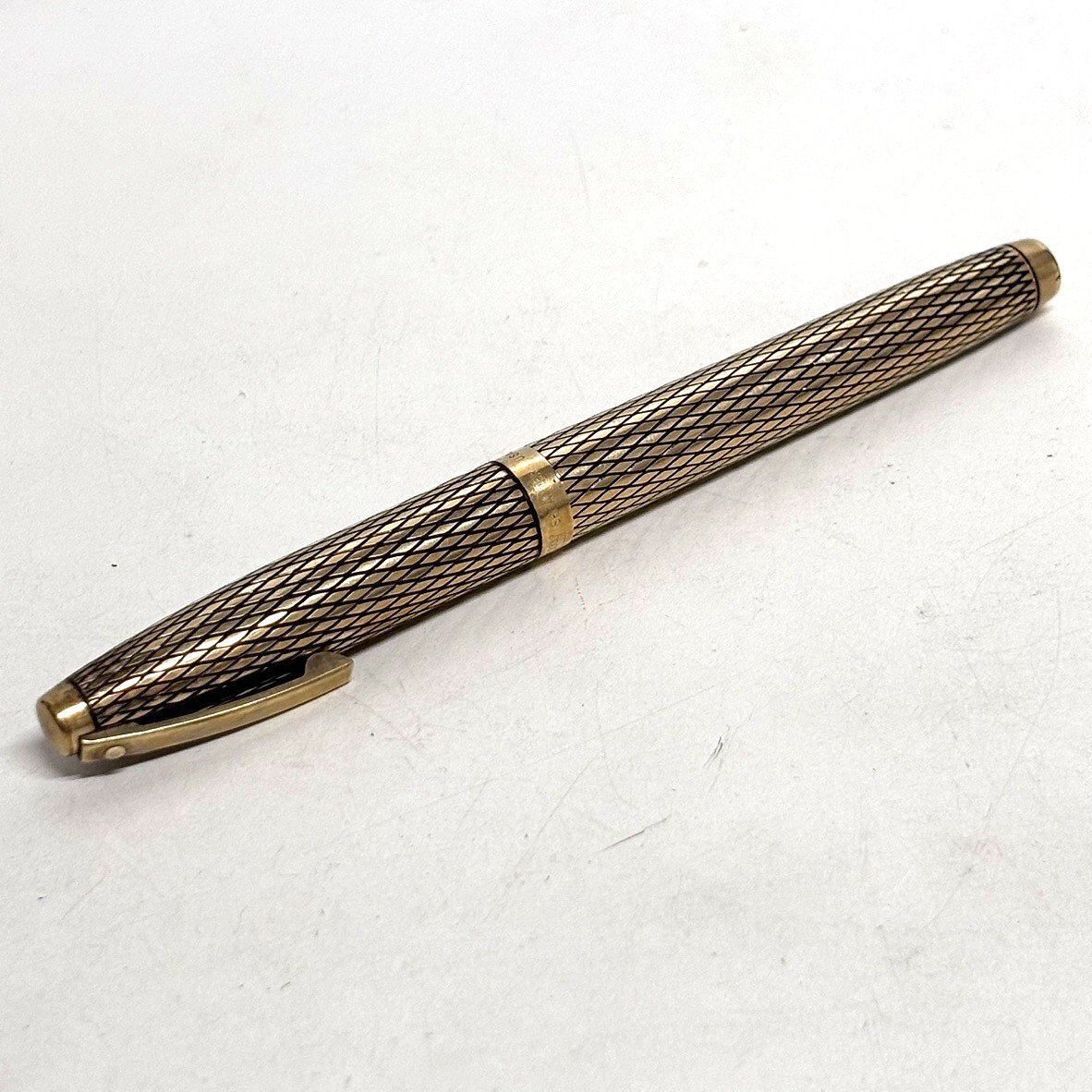 41】1円～ SHEAFEER シェーファー 本体K14GP ペン先K14 万年筆