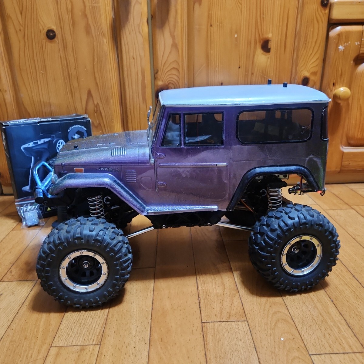 タミヤ CR-01 フルセット　黒　ランクル　　ラジコン　cc-01cc-02 タミヤ CR-01 フルセット 黒 ランクル ラジコン cc-01cc-02 1/10