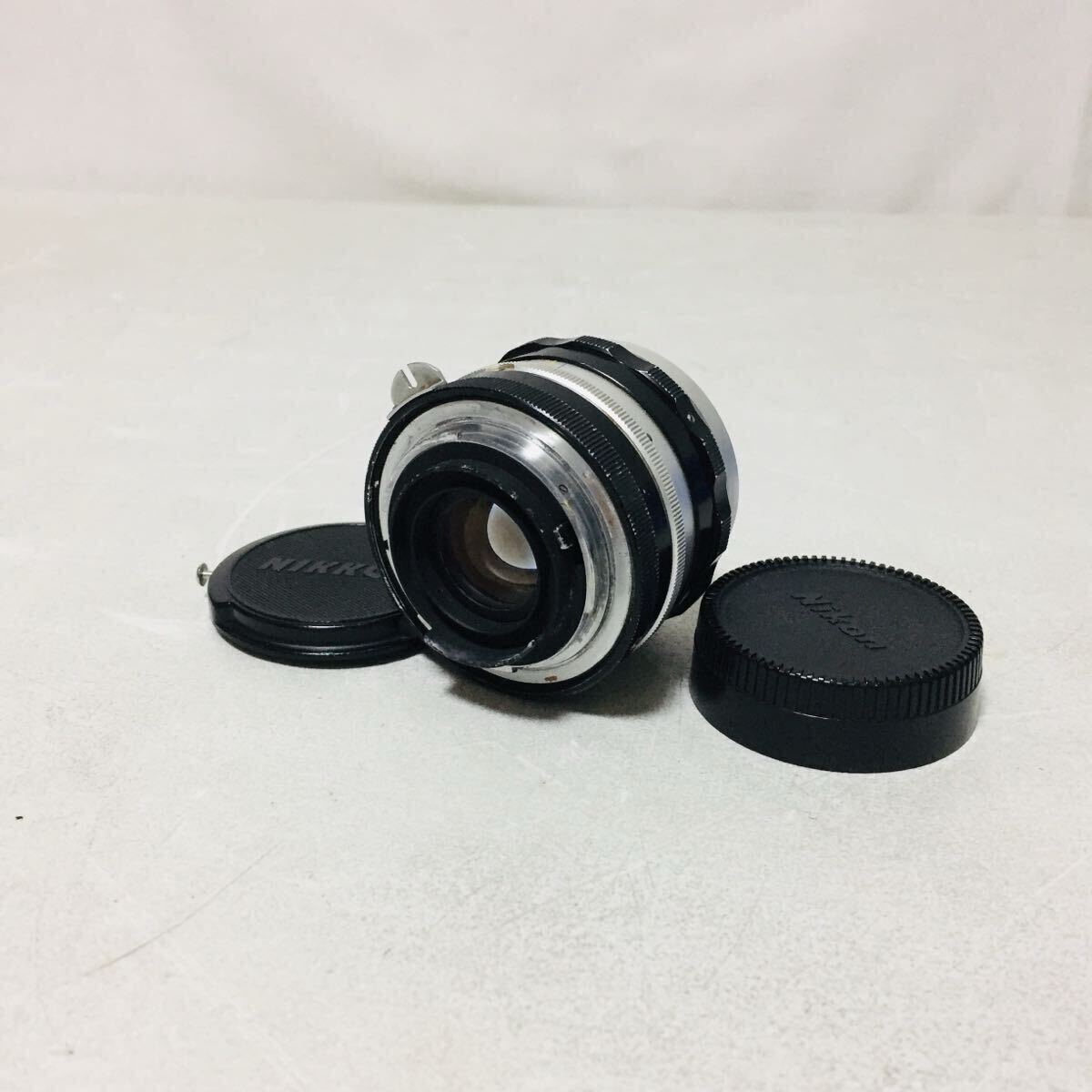 希少 Nikon NIKKOR-S Auto 5cm F2 PAT.PEND.刻印有 カビ曇りなし j0424_画像2