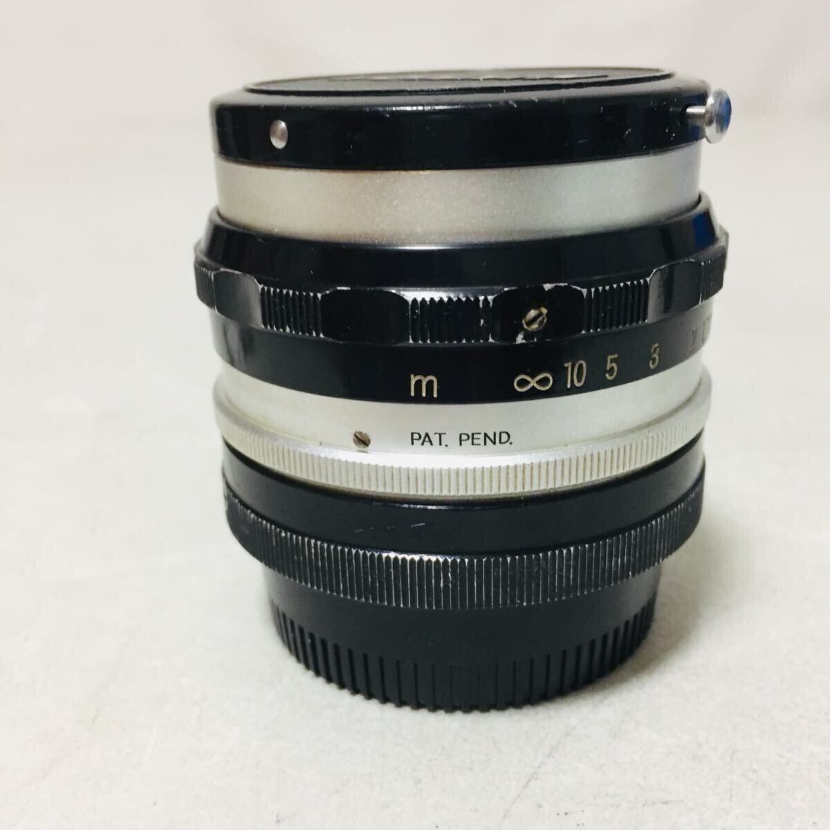 希少 Nikon NIKKOR-S Auto 5cm F2 PAT.PEND.刻印有 カビ曇りなし j0424_画像4