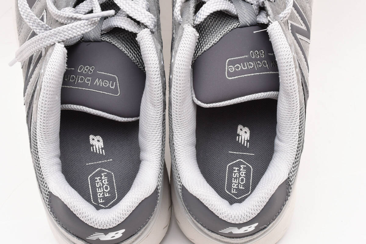 未使用 New Balance MW880CA6 ニューバランス ウォーキングシューズ グレー 26cm 4E 定価13200円 0712_画像6