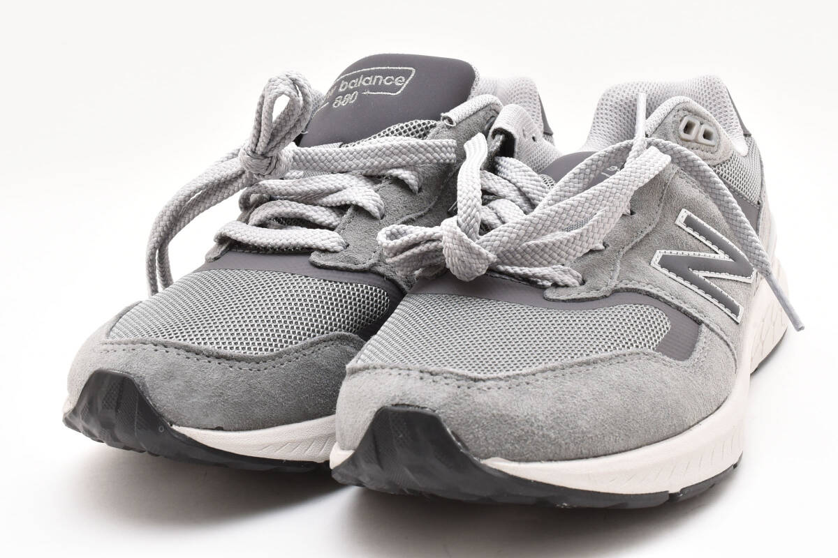未使用 New Balance MW880CA6 ニューバランス ウォーキングシューズ グレー 26cm 4E 定価13200円 0712_画像1