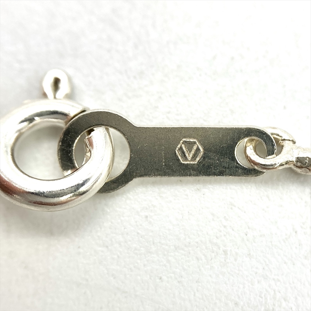  Vendome Aoyama Vandome Aoyama стразы колье SV925 2.9g серебряный 40cm женский 