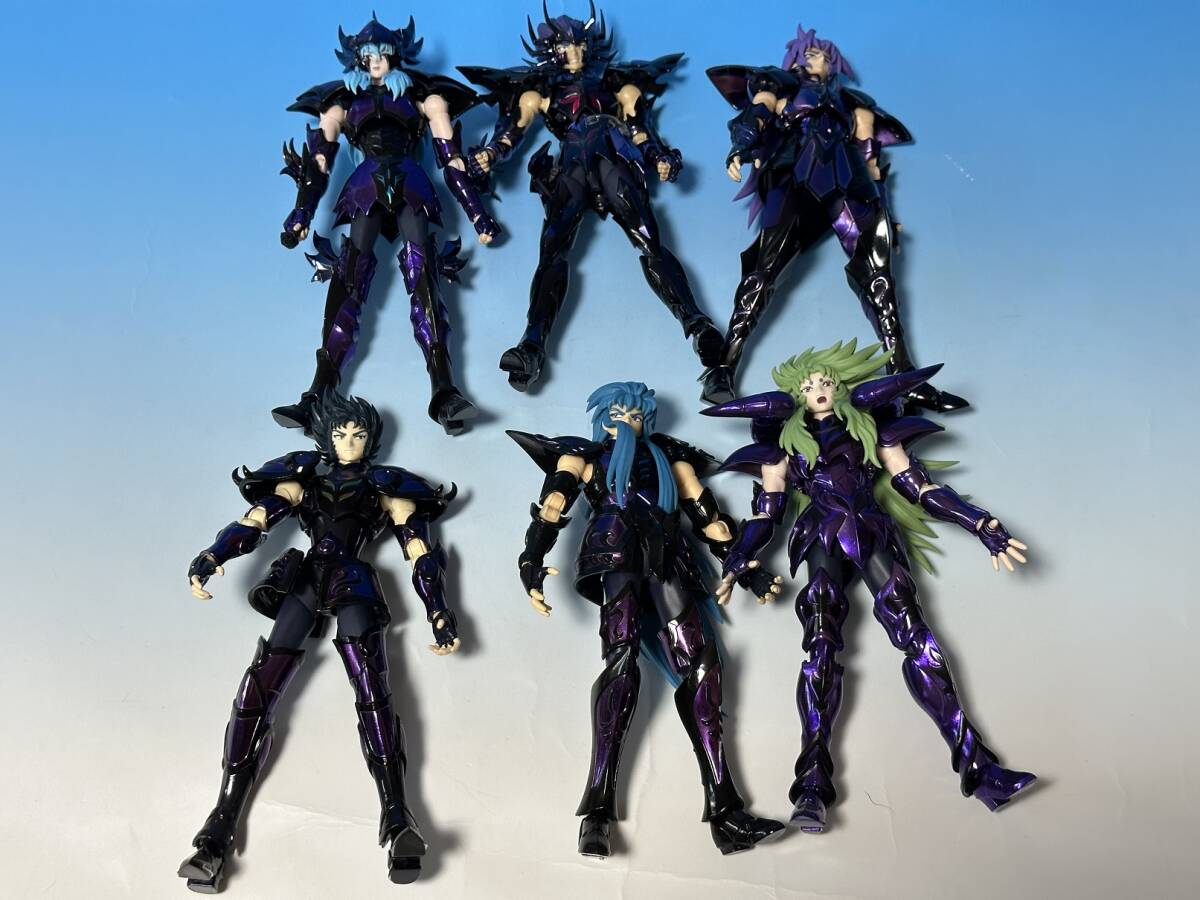 聖闘士聖衣神話 冥衣 サガ シュラ カミュ シオン デスマスク アフロディーテ Bibian 比比昂- 聖闘士聖衣神話EX 冥衣サガシオンカミュシュラ
