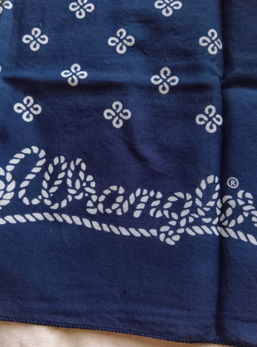 90's USA製 HAV-A-HANK ラングラーバンダナ 100% COTTON RN15187 ビンテージ FAST COLOR_画像4