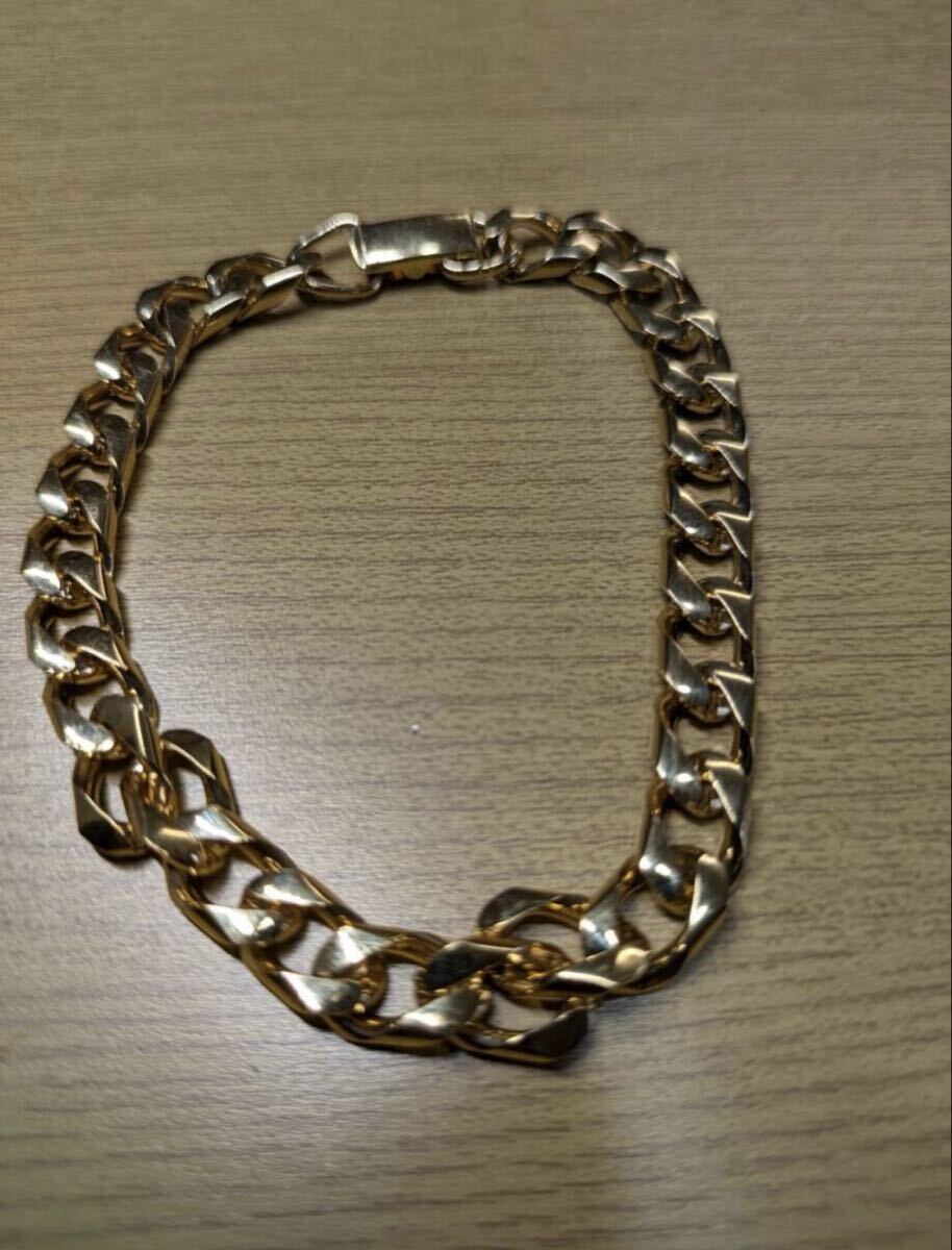 遺品整理 ブレスレット 18k刻印入り 遺品整理 k18刻印 ブレスレット喜平 アクセサリー チェーン