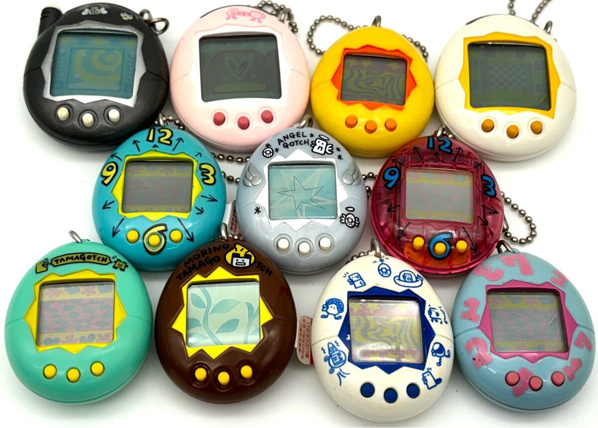Yahoo!オークション - たまごっち 11台 まとめ 初代 祝ケータイ