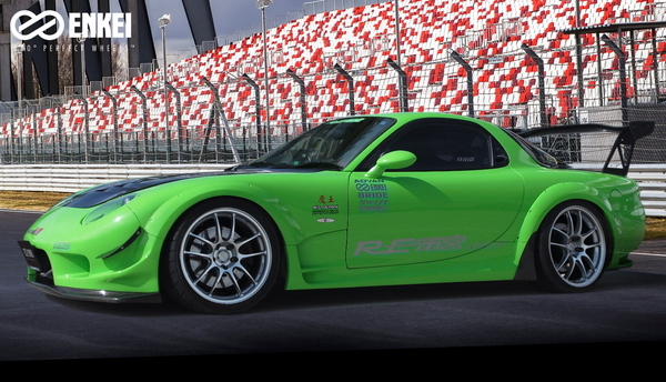 エンケイ パフォーマンスライン PF01 1本販売 ホイール ノートe-power ニスモ【17×6.5J 4-100 INSET42】DAA-HE12 ENKEI アルミ_画像3