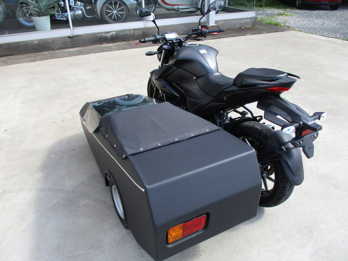 　スズキ　ジグサー250サイドカー　走行距離8,981ｋｍ　黒　8BL-ED22Y GIXER_画像8