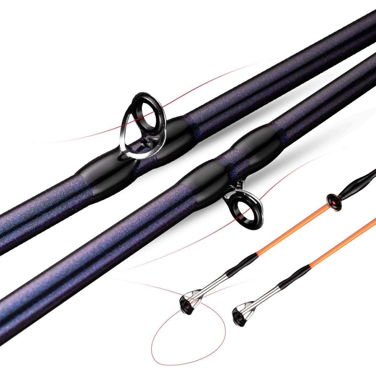 ティップ2本付き]タイラバ入門ロッド 他イカ ティップラン