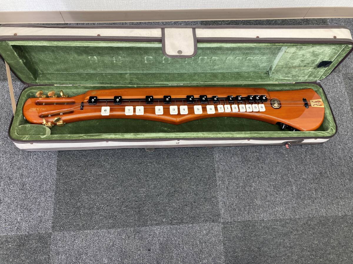 HFD1381 ★良品★ 鈴木楽器 こはくアルト 大正琴 ②SUZUKI 大正琴 KOHAKU ALTO アルト CHK-3 鈴木楽器製 和楽器