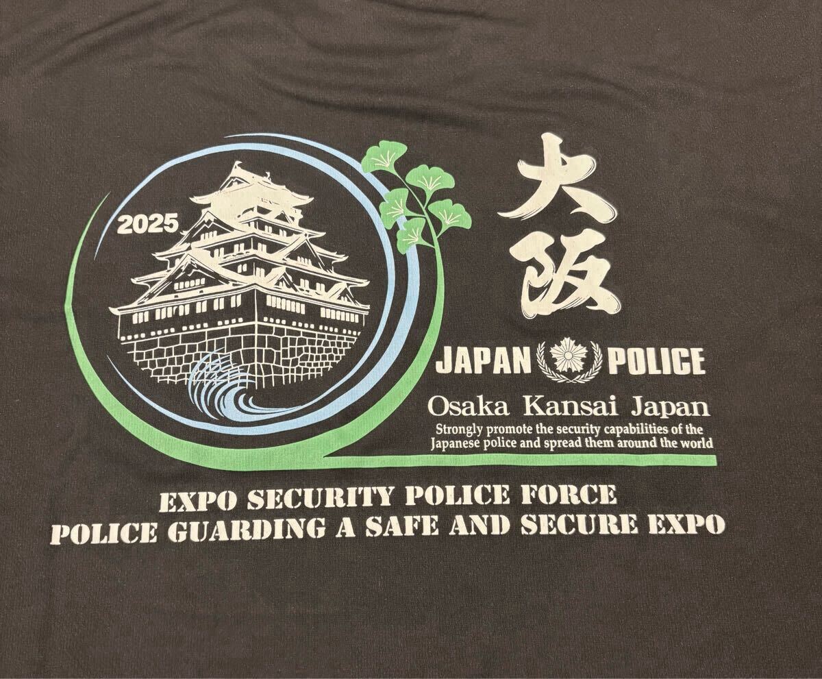 大阪関西万博 大阪府警 コラボTシャツ　Lサイズ 大阪関西万博 大阪府警 コラボTシャツ Lサイズ - メルカリ