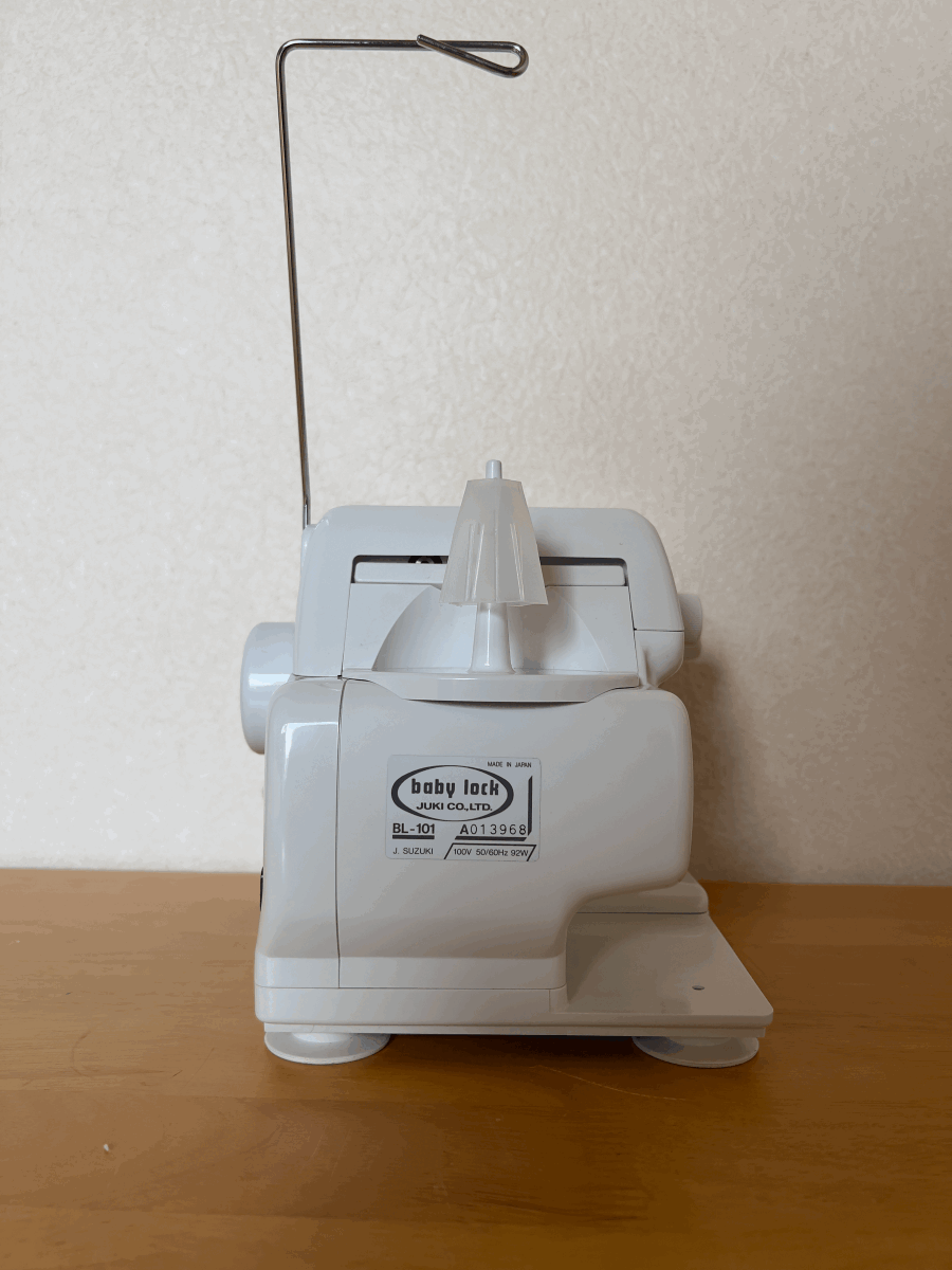 ジューキbaby lock まつり縫いミシン すそあげくんBL101 通電確認済み ジャンク品