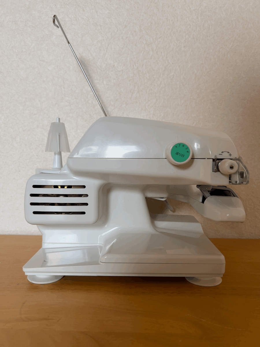 ジューキbaby lock まつり縫いミシン すそあげくんBL101 通電確認済み ジャンク品
