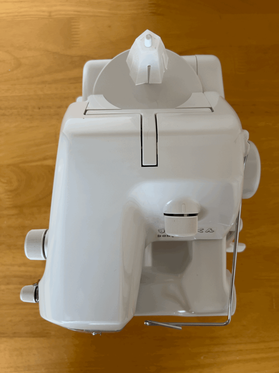 ジューキbaby lock まつり縫いミシン すそあげくんBL101 通電確認済み ジャンク品