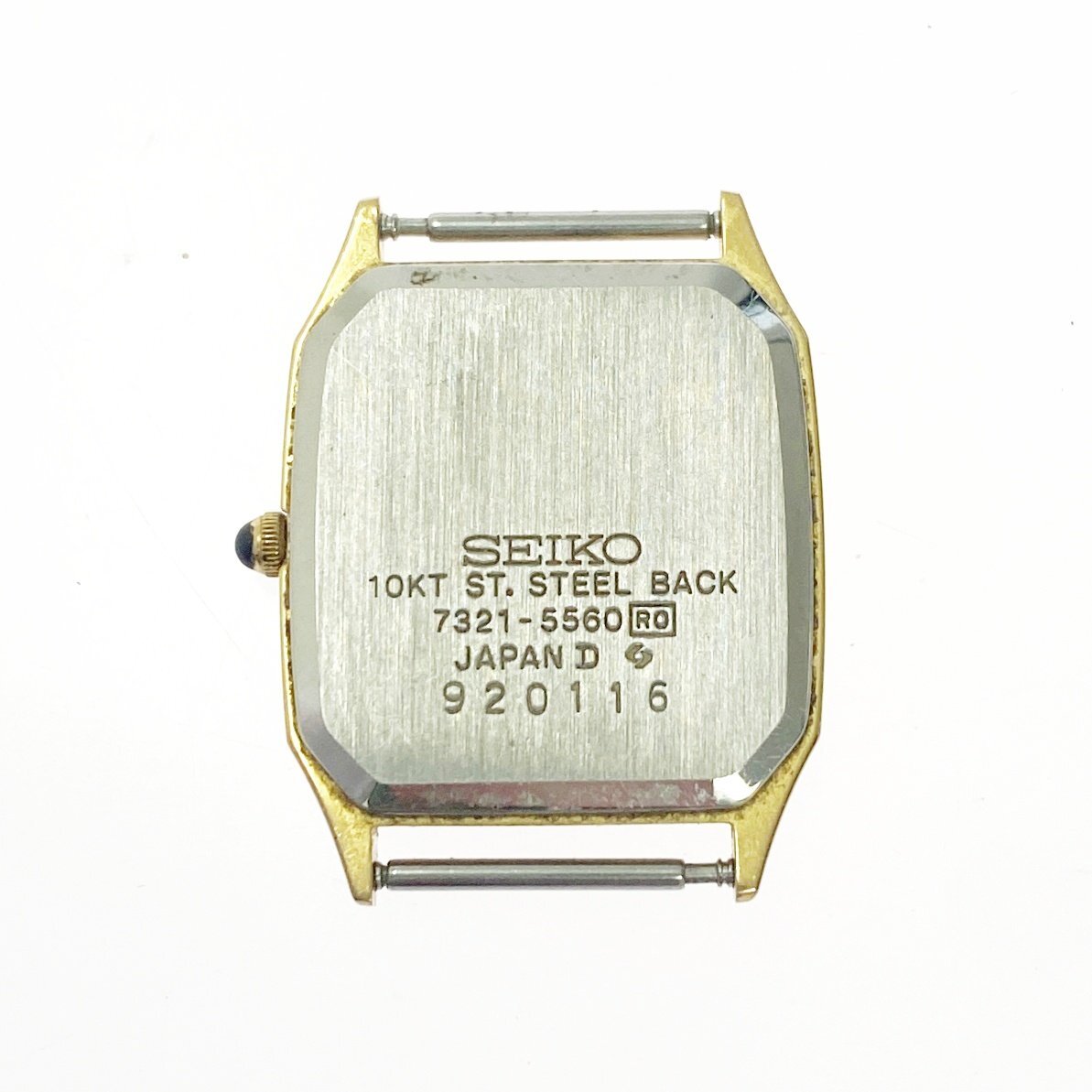 SEIKO エクセリーヌ 10KT 7321-5560 セイコー ゴールド 1円スタート】【訳あり品】SEIKO セイコー 7321-5560 エク