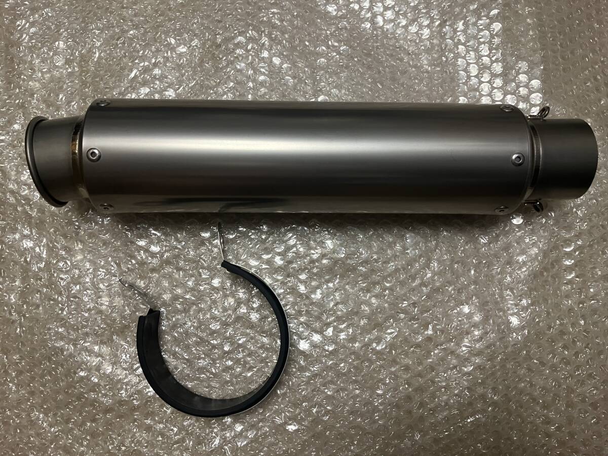 ワンオフサイレンサー 60.5 ワンオフ品 スーパーショートチタンマフラー サイレンサー60.5Φ