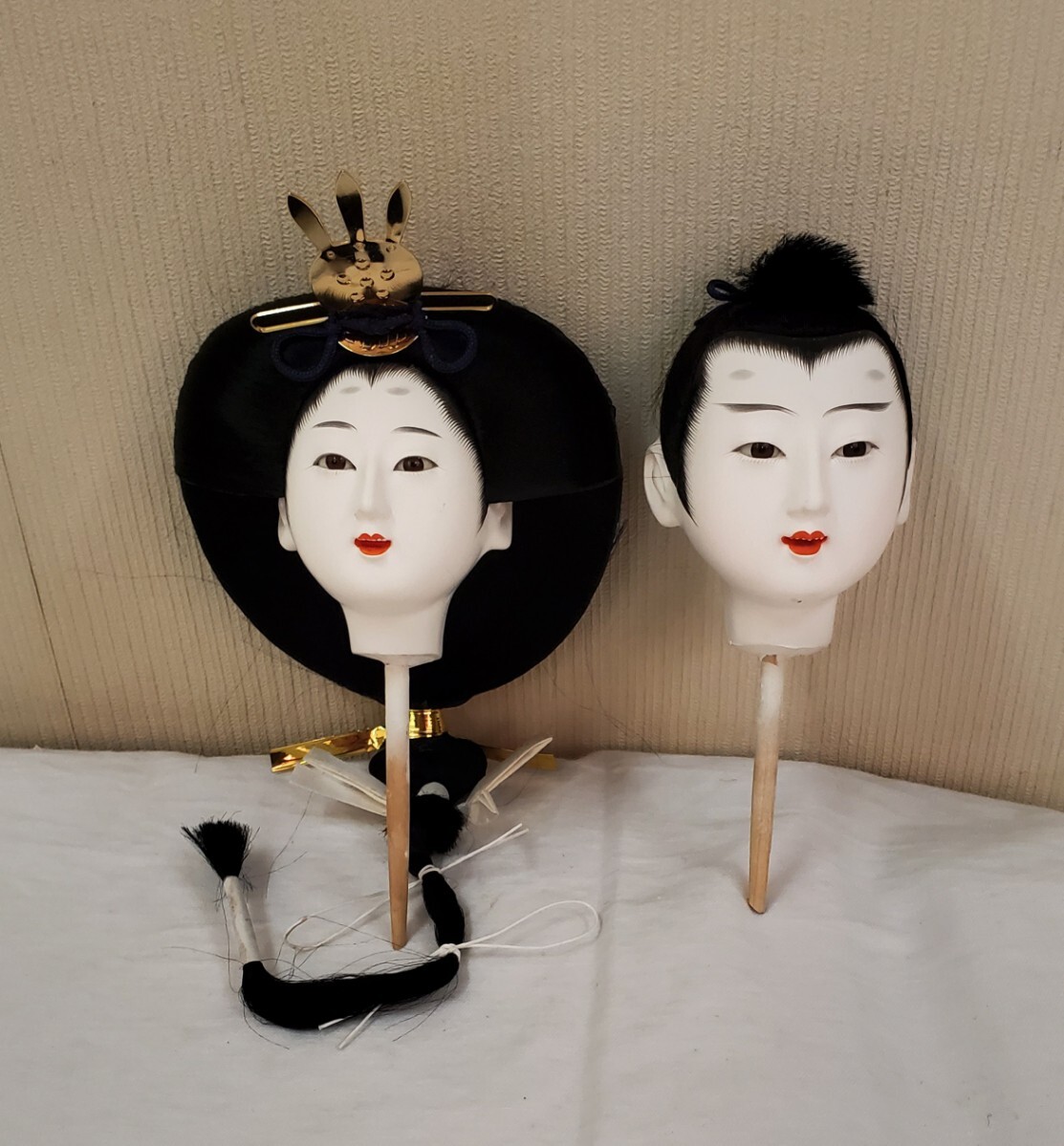 6番親王頭 親王頭 親王の頭 雛人形 ひな人形 雛道具 ひな道具 お雛様 おひな様 雛まつり ひなまつり ひな祭り 桃の節句 _画像1