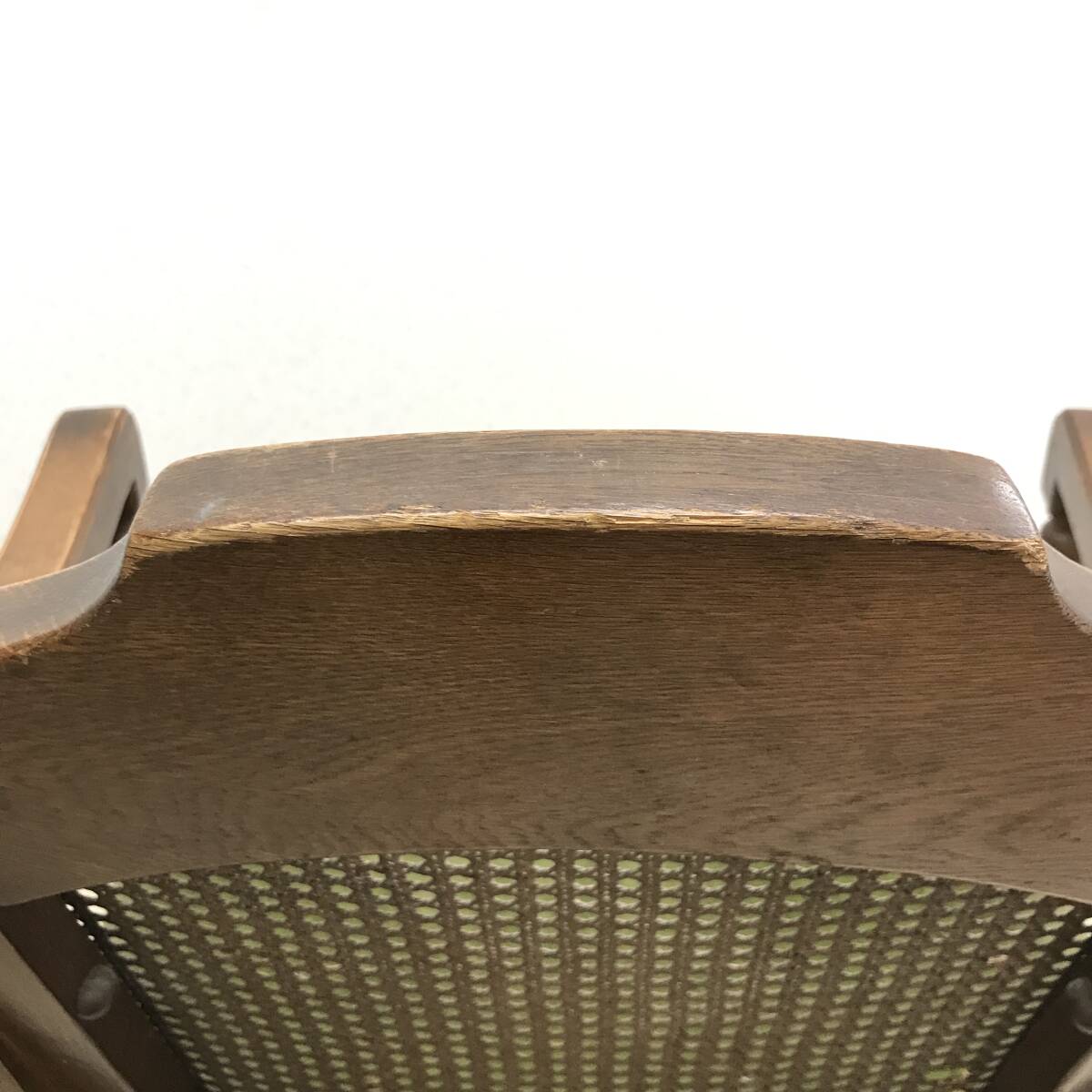 コスガ家具 オールドコスガ アームチェア アンティーク モケットグリーン イギリス アンティーク レトロ家具 高級家具 引き取りのみ_画像9