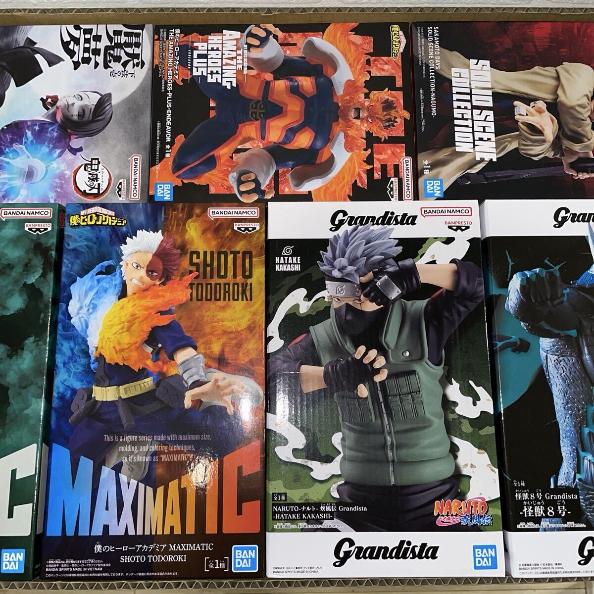 ジャンプ プライズ フィギュア 30点 まとめ売り ワンピース ナルト 呪術廻戦 大量まとめ売り フィギュア プライズ景品 アニメグッズ 一番くじ