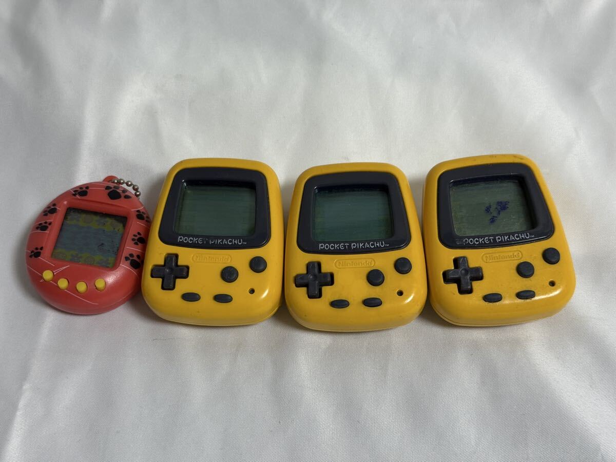 たまごっち、デジモン、ポケットピカチューまとめ売り ジャンク】 ポケットピカチュウ たまごっち まとめ売り ポケモン