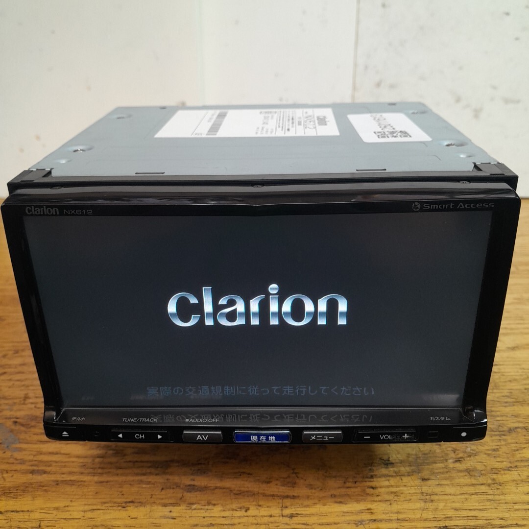 スズキ ポン付 クラリオン GCX612 2X2フルセグTV DVD CD録音 Clarion ナビ 型式 GCX612 DVD再生 テレビ フルセグ SDカード