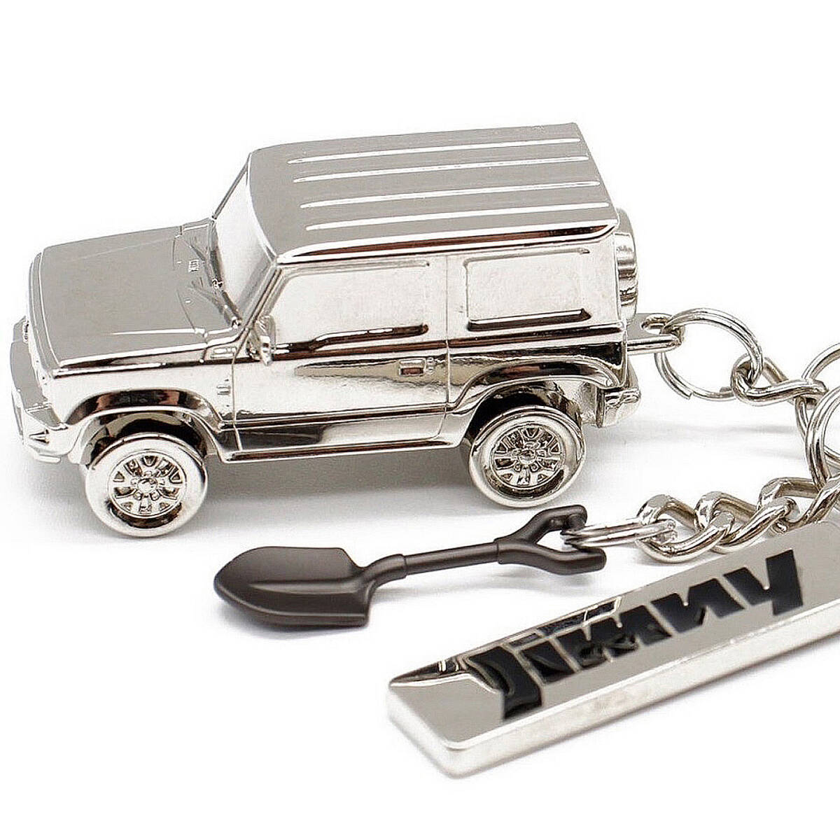 ★大人気★入手困難★限定 SUZUKI JIMNY JB64 ジムニー クロームメッキ ダイキャスト キーチェーン/クロスカントリー/4WD/絶版/完売/軽レア_画像7