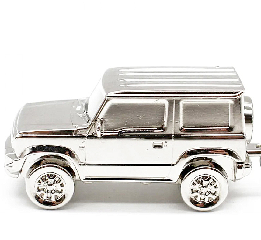 ★大人気★入手困難★限定 SUZUKI JIMNY JB64 ジムニー クロームメッキ ダイキャスト キーチェーン/クロスカントリー/4WD/絶版/完売/軽レア_画像4