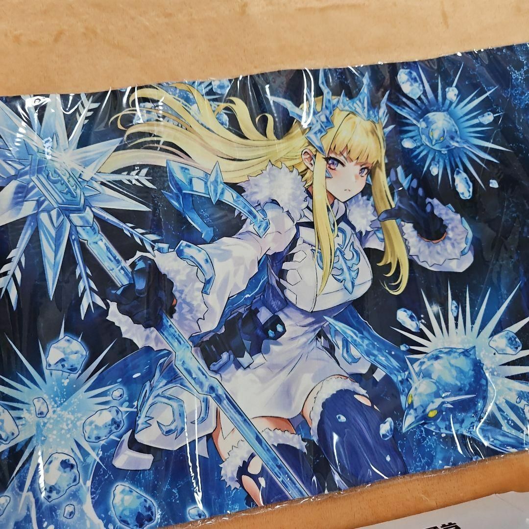 聖麗の凍姫エイス プレイマット 韓国 限定 新品未開封 遊戯王 韓国 プレイマット 聖麗の凍姫エイス korea