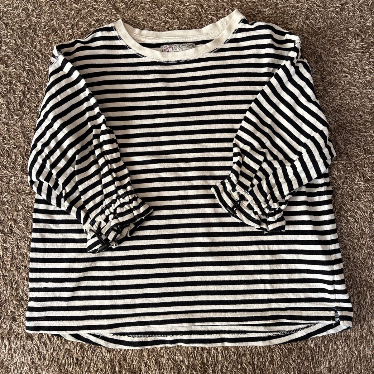 DOD meets niko and　シボレルヤーツTシャツ　ニコアンド ボーダー_画像1
