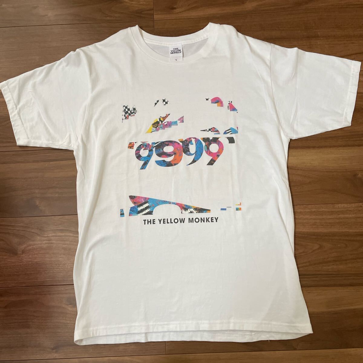 THE YELLOW MONKEY 9999 半袖Tシャツ 白　イエモン Tシャツ 半袖 L ホワイト_画像1