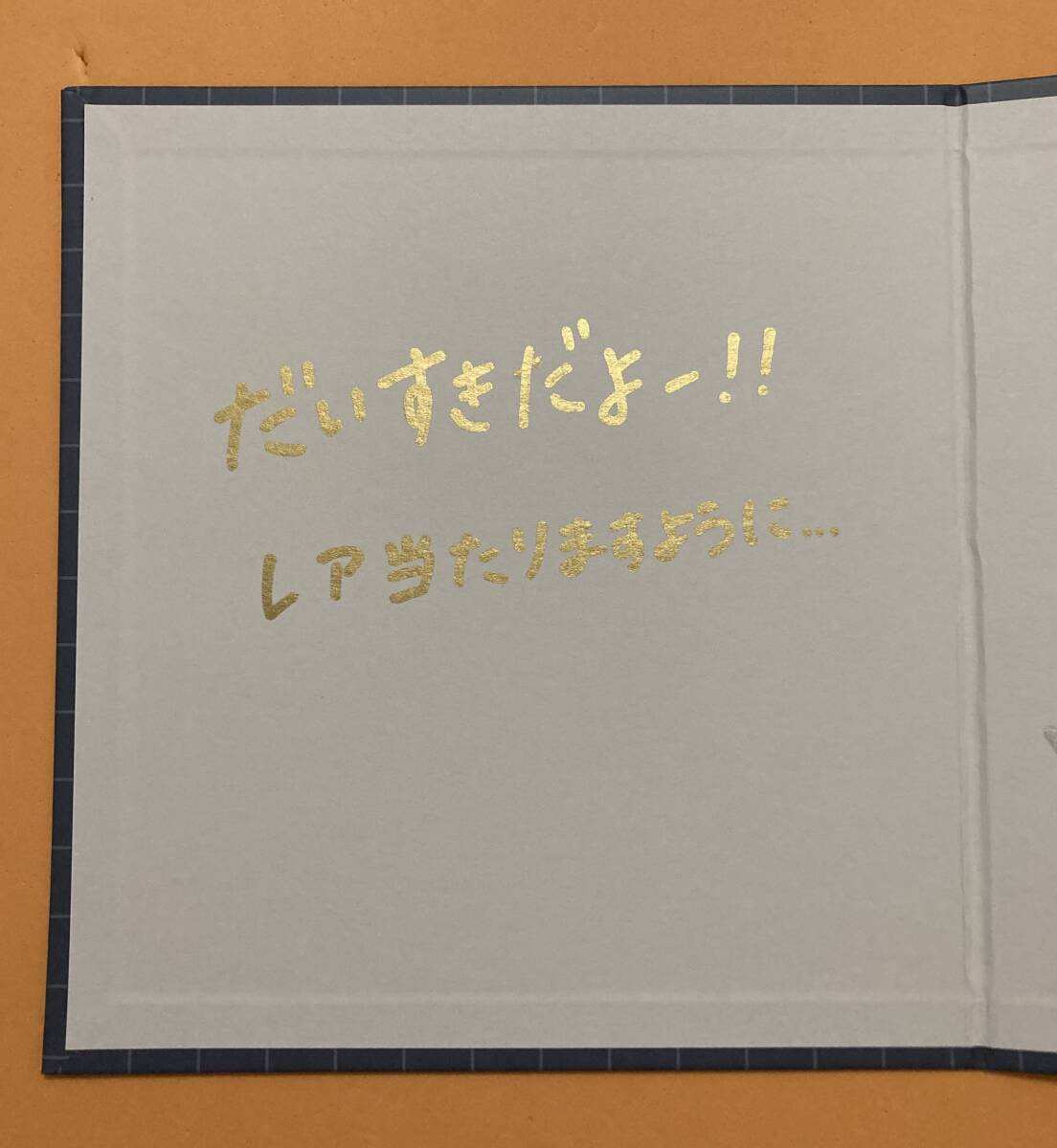 ジュートク CJ124 小日向みゆう ~ひなたぼっこしよっ~ 直筆サイン色紙 ジュートク CJ124 小日向みゆう オフィシャルカードコレクション