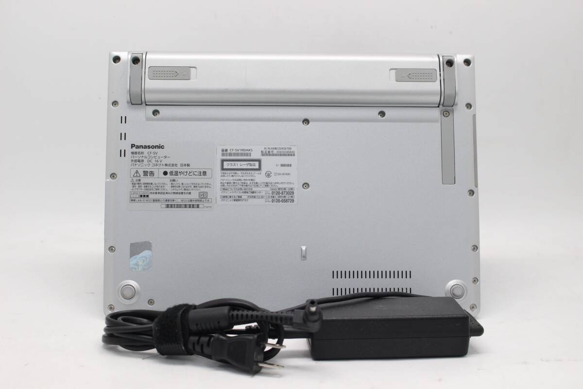 中古 WUXGA対応 12.1型 Panasonic Let's note CF-SV1RDAKS Windows11 第11世代 i5-1145G7 16GB NVMe 256GB カメラ Wi-Fi6 Office 管:1415j