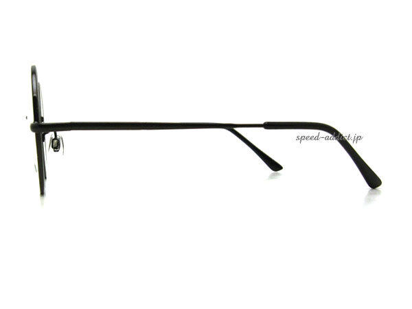  круг очки SUNGLASS for JAPANESE BLACK × CLEAR/ чёрный .. модные очки без линз Lloyd очки retro Classic раунд стандартный простой uv cut I одежда 