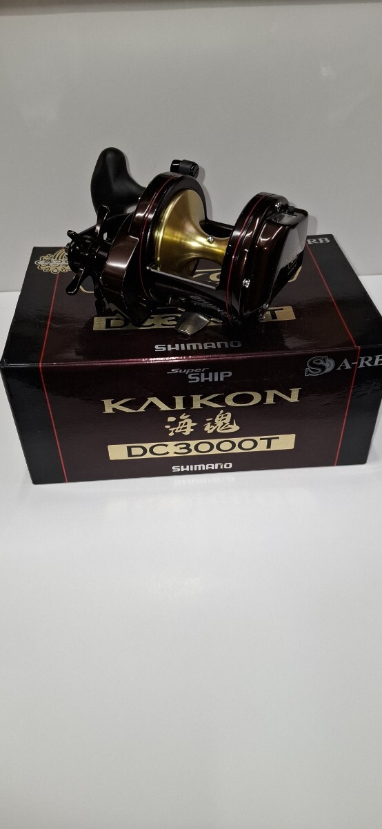 【超美品】【貴重品】SHIMANO DC3000T リール シマノ07 海魂DC3000T 遠投石鯛リール(シマノ)|売買された