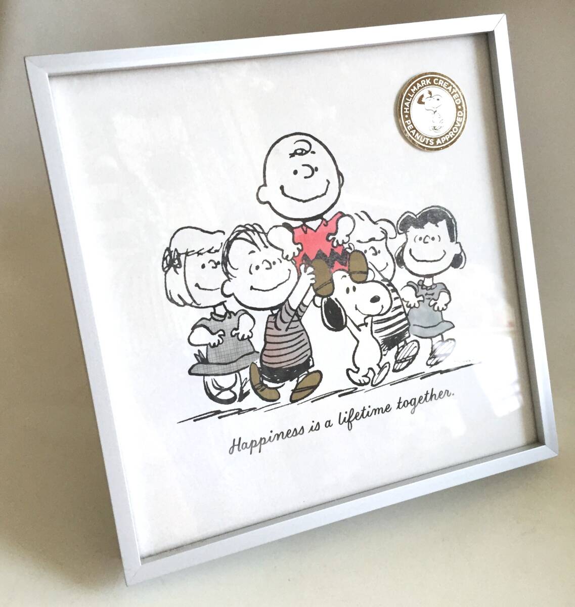 ◆ビンテージ Hallmark Peanuts アートスタンド Snoopy スヌーピー ホールマーク _画像3
