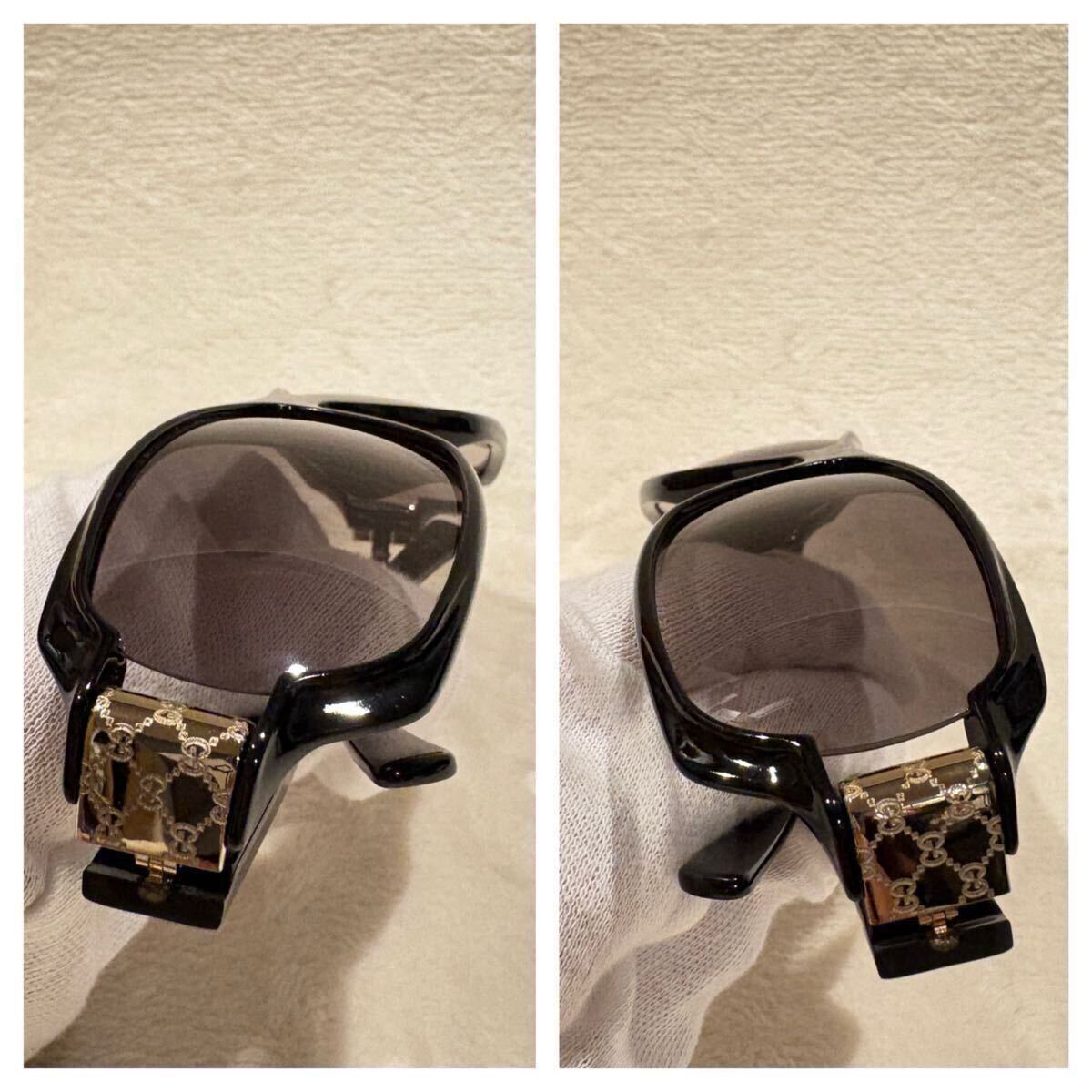 1円〜 未使用級 GUCCI グッチ サングラス GG2547/S サイドロゴ GG柄