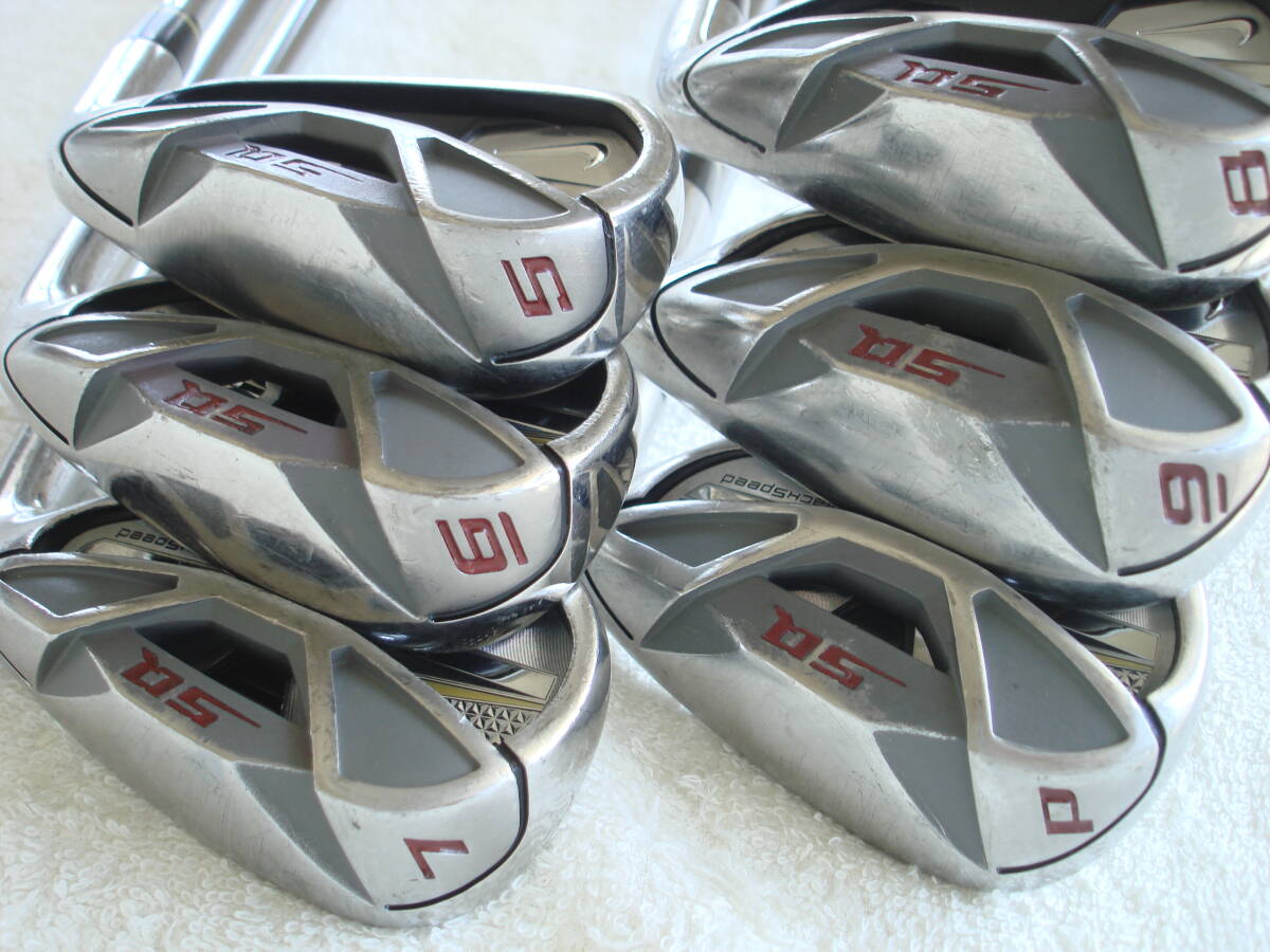 ＃率先垂范▲ナイキ最高級(jí)アイアン SQマッハスピード日本仕様6本