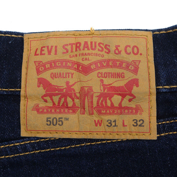 ★ リーバイス デニムパンツ 505 インディゴ W31 00505-1550 (0220524491)_画像4