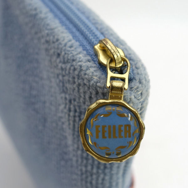 # Feiler сумка бардачок хлопок shu Neal тканый голубой розовый (0990015188)