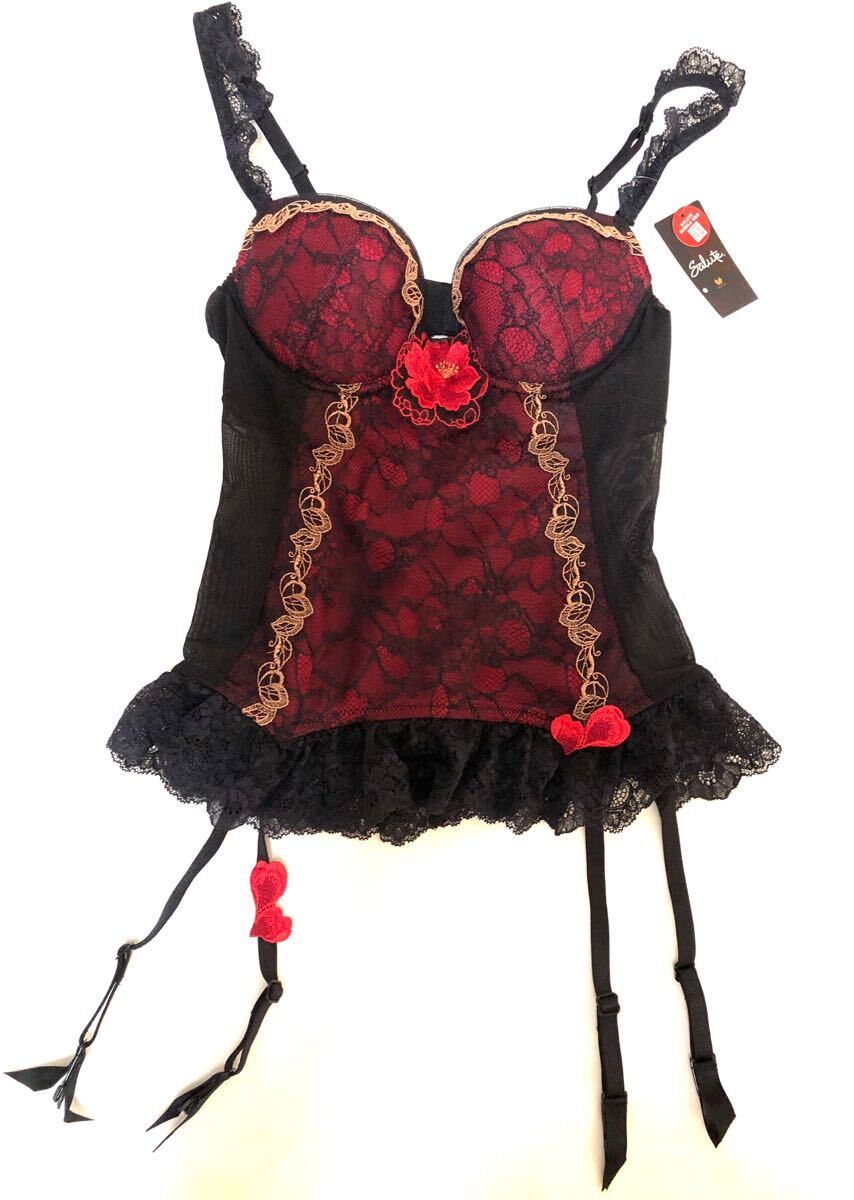 ワコール サルート スリーインワン C75 BL JTJ593 新品未使用品　93G Wacoal salute 補正下着　ビスチェ　コルセット　