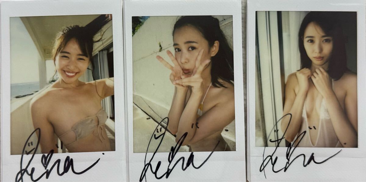 【直筆サイン入り】 泉玲菜　生写真　チェキ_画像1