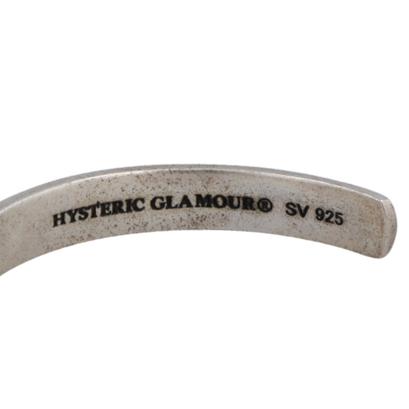 ヒステリックグラマー サイズ:FREE 0231QA03906 シルバーバングル 中古 BS99