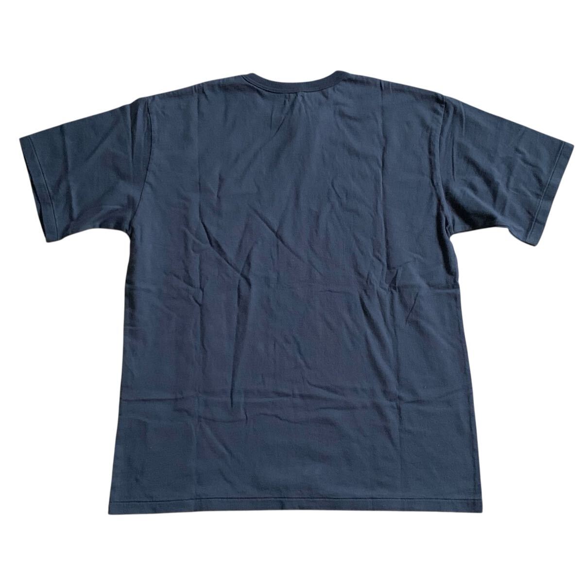 送料込！最終値下げ▲新品未使用▲Safari Lounge サファリラウンジ▲PEANUTSコラボ スヌーピー半袖TシャツS ネイビー▲_画像2