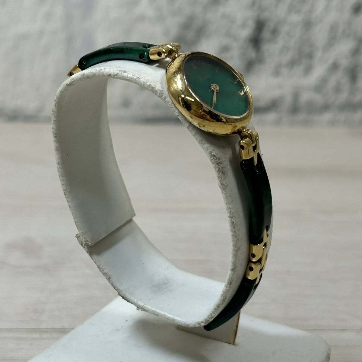 V*[YH-2986] б/у товар BERNYbe Rene i кварц наручные часы женский неподвижный [retapa возможность ]