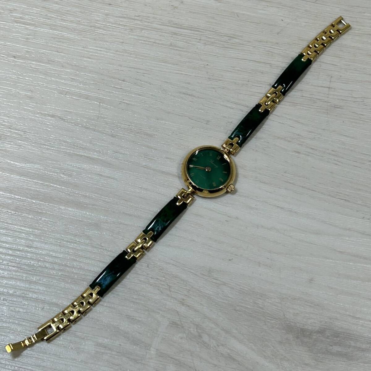 V*[YH-2986] б/у товар BERNYbe Rene i кварц наручные часы женский неподвижный [retapa возможность ]