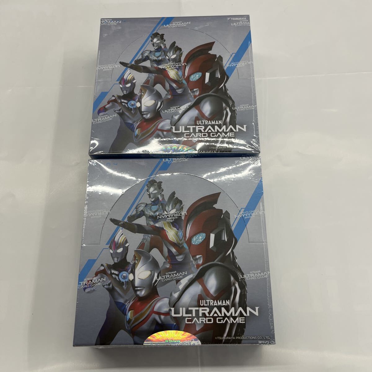 新品ウルトラマンカードゲーム BOX 4個 未開封 即決 新品未開封 シュリンク付 ウルトラマン カードゲーム BOX