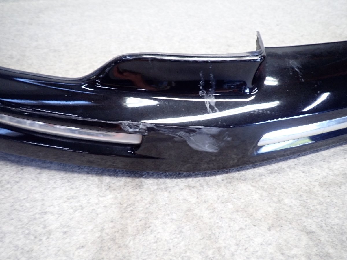 セレナ HFC26 後期 ハイウェイスター 純正OP フロントスポイラー LED付 G41 ブラック 620P0-3GS 363855_画像3